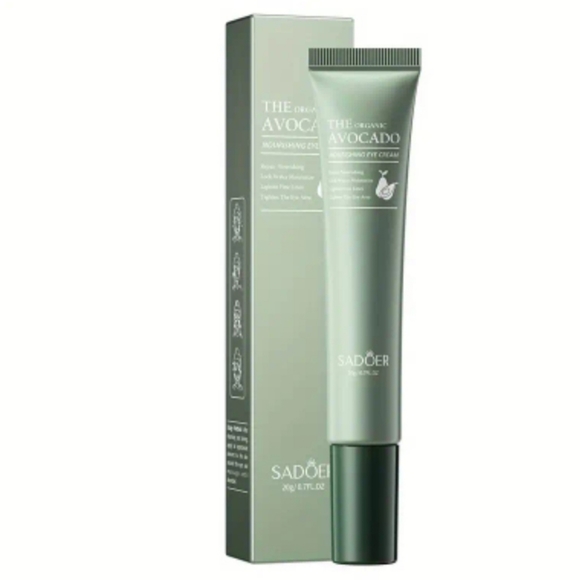 Avocado Eye Cream Hydrating Healthy Skin. Nourishing Fade Wriskles - Picture 9 of 12